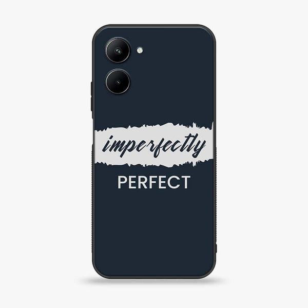 Realme C33 - Imperfectly -  Premium Printed Metal soft Bumper shock Proof Case