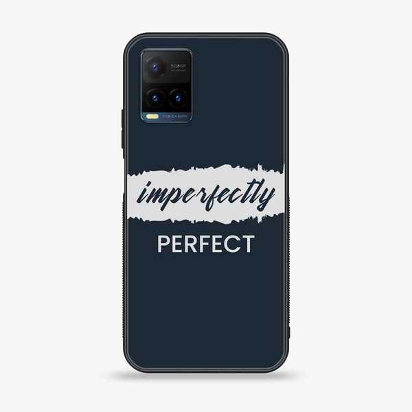 Vivo Y21t - Imperfectly - Premium Printed Glass soft Bumper Shock Proof Case