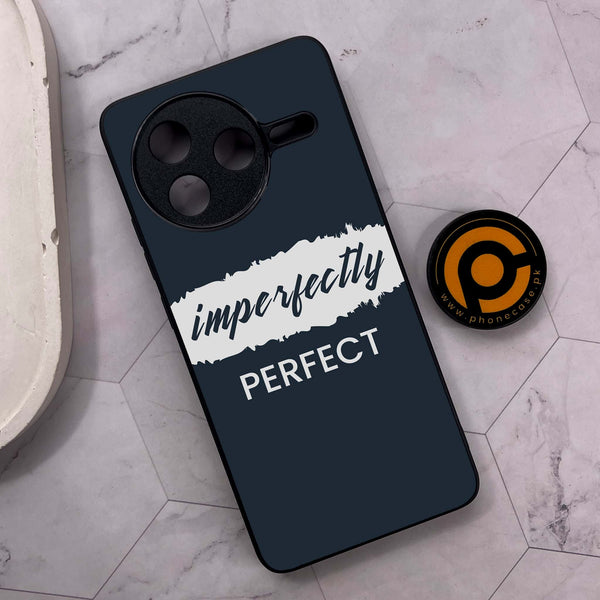 Xiaomi Poco F7 Pro 5G - Imperfectly - Premium Metal Printed soft Bumper shock Proof Case