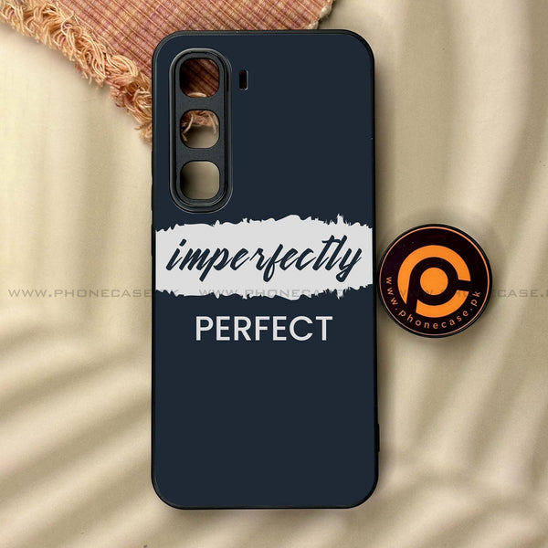 Infinix Hot 60 Pro Plus - Imperfectly - Premium Metal Printed soft Bumper shock Proof Case