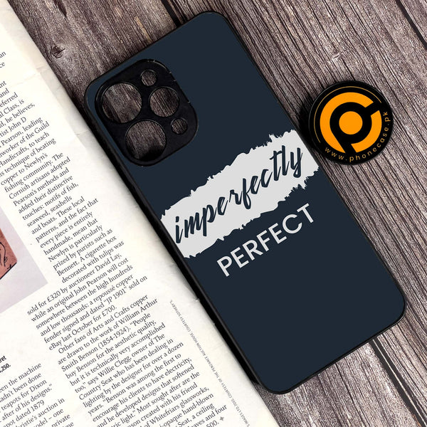 Xiaomi Redmi 12 - Imperfectly - Premium Printed Glass soft Bumper Shock Proof Case CS-38632