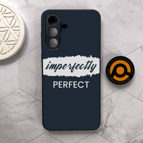 Samsung Galaxy A26 5G - Imperfectly - Premium Metal Printed soft Bumper shock Proof Case