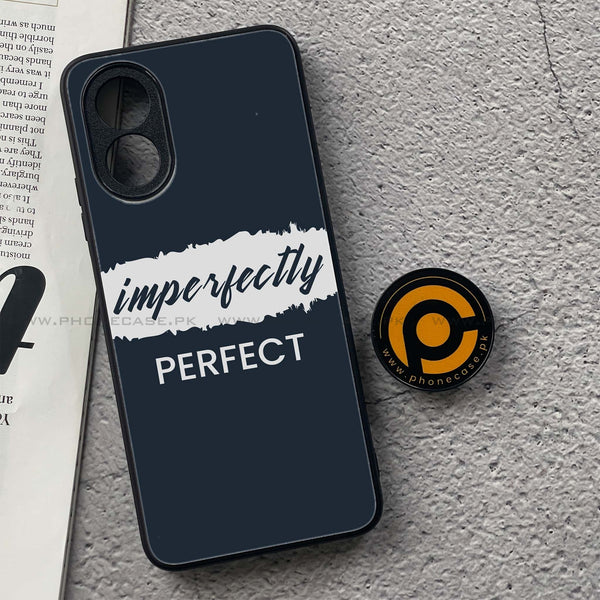 Oppo A18 4G - Imperfectly -  Premium Printed Metal soft Bumper shock Proof Case