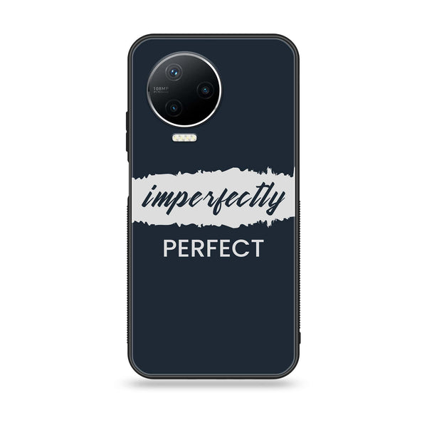 Infinix Note 12 Pro - Imperfectly - Premium Printed Glass soft Bumper Shock Proof Case