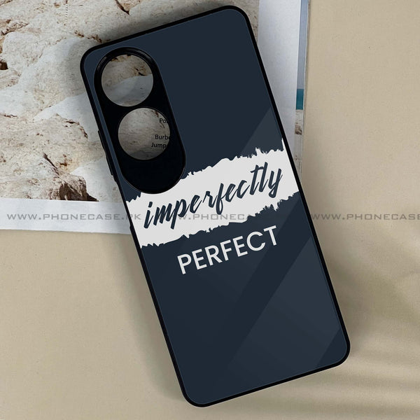 Oppo A60 - Imperfectly -  Premium Printed Metal soft Bumper shock Proof Case