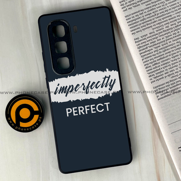 Infinix Hot 50 Pro Plus - Imperfectly - Premium Printed Glass soft Bumper Shock Proof Case