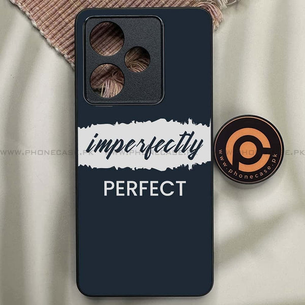 Realme GT 7 - Imperfectly - Premium Metal Printed soft Bumper shock Proof Case