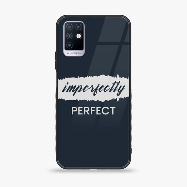 Infinix Note 10 - Imperfectly - Premium Printed Glass soft Bumper Shock Proof Case CS-14844