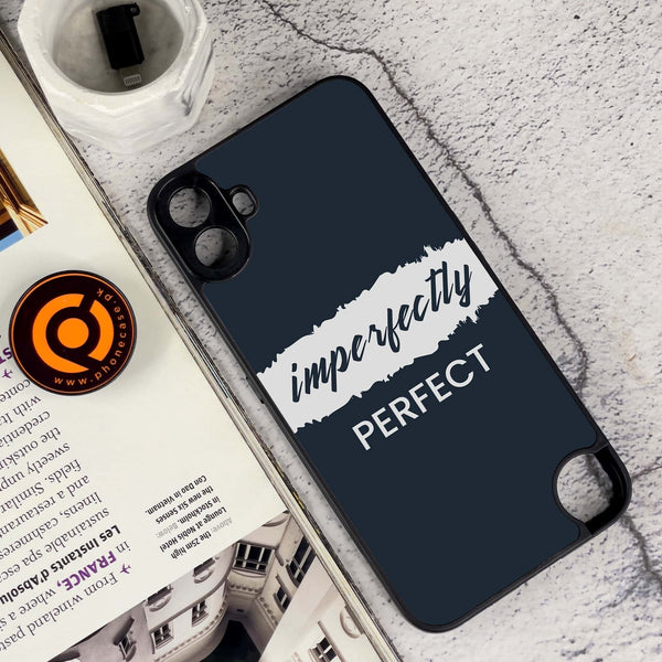 Nothing CMF Phone 1 - Imperfectly - Premium Metal Printed soft Bumper Shock Proof Case