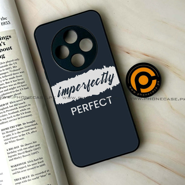 Tecno Spark 30 - Imperfectly - Premium Printed Glass soft Bumper Shock Proof Case CS-24696 CS-40313