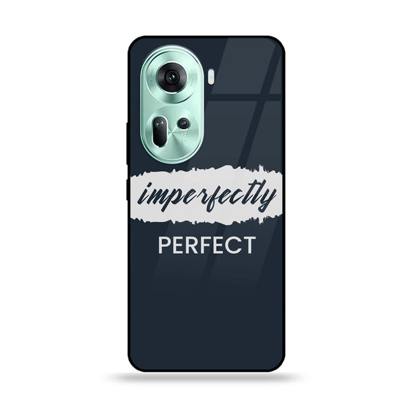 Oppo Reno 11 5G - Imperfectly -  Premium Printed Metal soft Bumper shock Proof Case