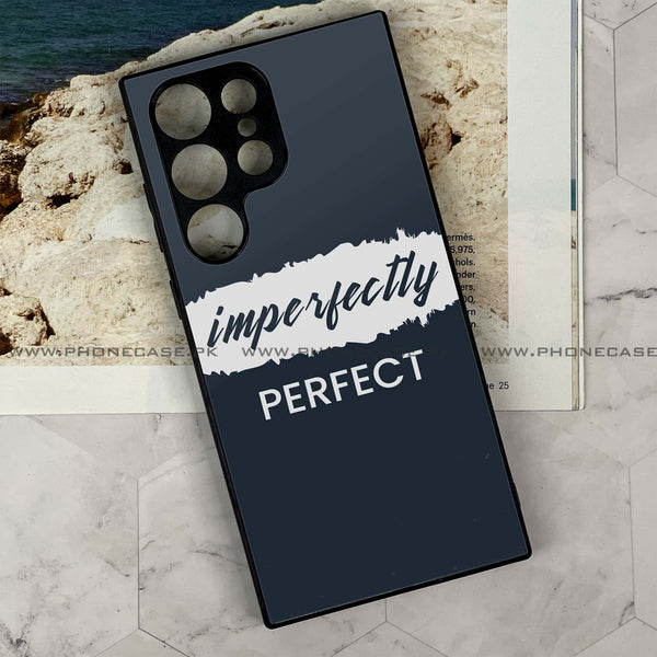 Samsung Galaxy S22 Ultra - Imperfectly - Premium Metal Printed soft Bumper shock Proof Case