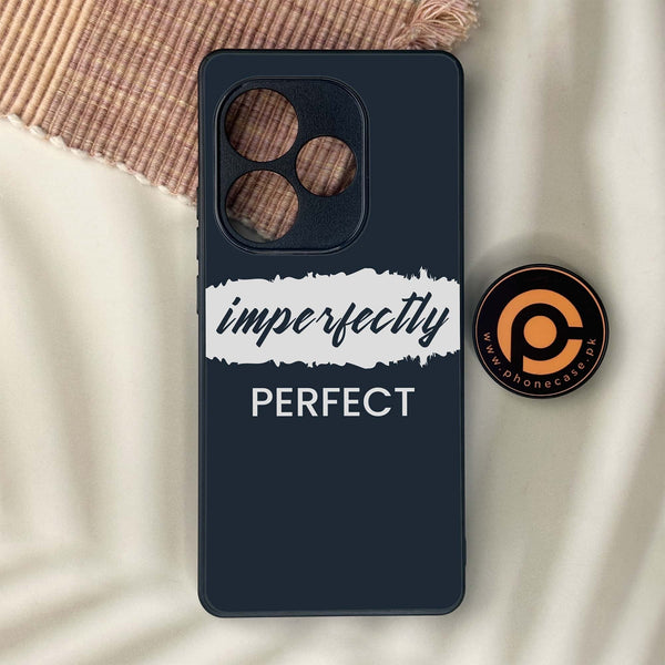 Realme GT 6 - Imperfectly - Premium Metal Printed soft Bumper shock Proof Case