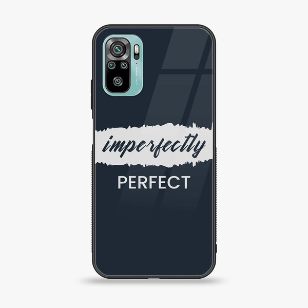 Xiaomi Redmi Note 10 - Imperfectly - Premium Printed Glass soft Bumper shock Proof Case