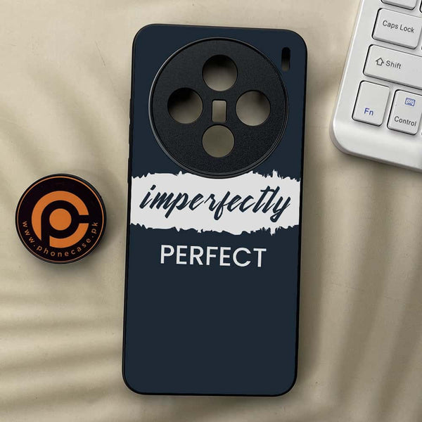 Vivo X200 - Imperfectly - Premium Metal  Printed soft Bumper shock Proof Case