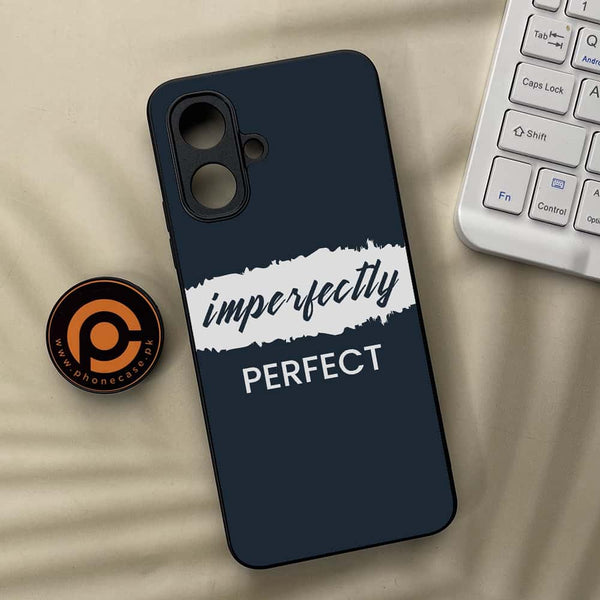 Tecno Spark Go 2 - Imperfectly - Premium Metal Printed soft Bumper Shock Proof Case