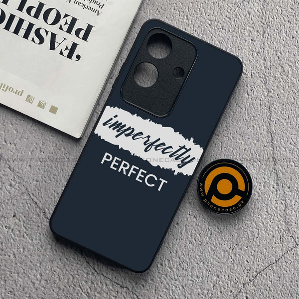 Realme Note 60x - Imperfectly - Premium Metal  Printed soft Bumper shock Proof Case