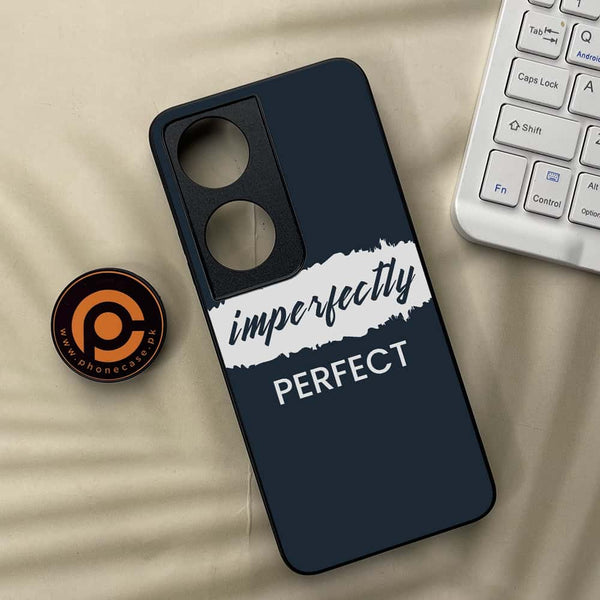 Honor x7b - Imperfectly - Premium Metal Printed soft Bumper shock Proof Case