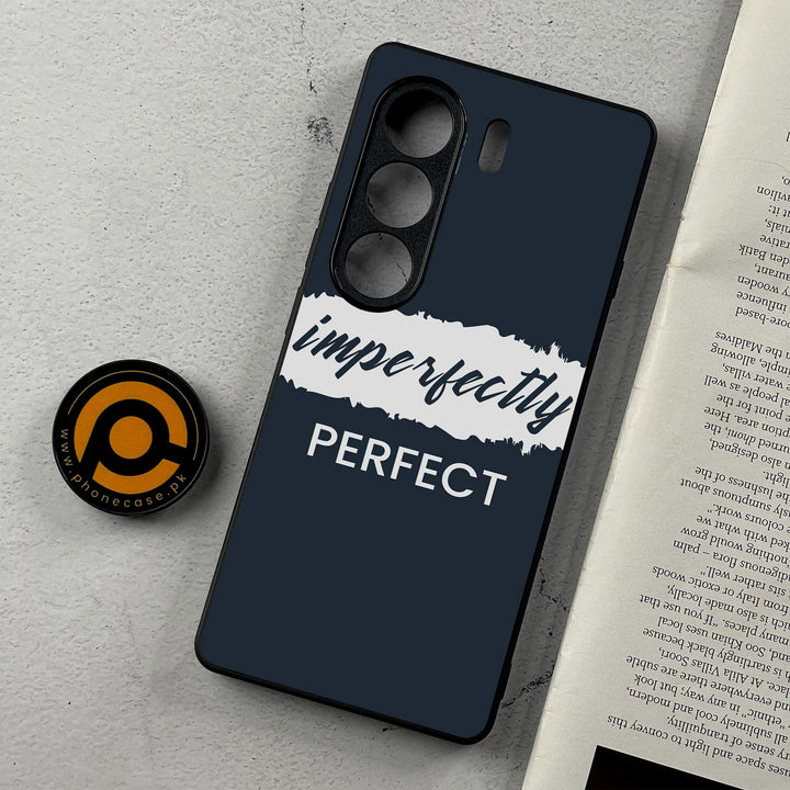 Tecno Camon 40 - Imperfectly - Premium Metal Printed Soft Bumper Shockproof Case