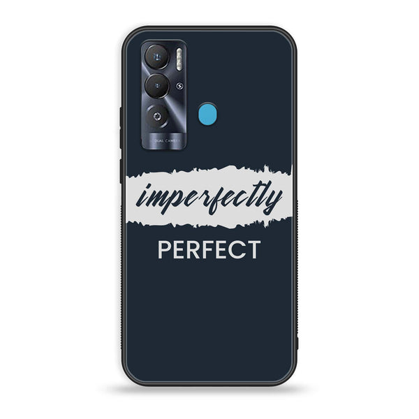 Tecno Pova Neo - Imperfectly - Premium Printed Glass soft Bumper Shock Proof Case CS-44714 CS-8664