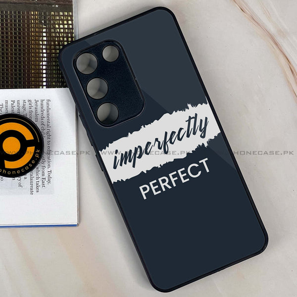 Vivo Y200e - Imperfectly -  Premium Printed Metal soft Bumper shock Proof Case