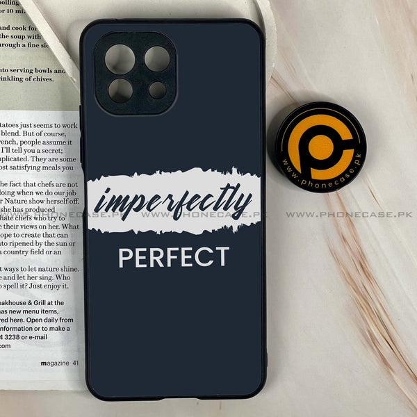 Mi 11 Lite - Imperfectly - Premium Printed Glass soft Bumper Shock Proof Case