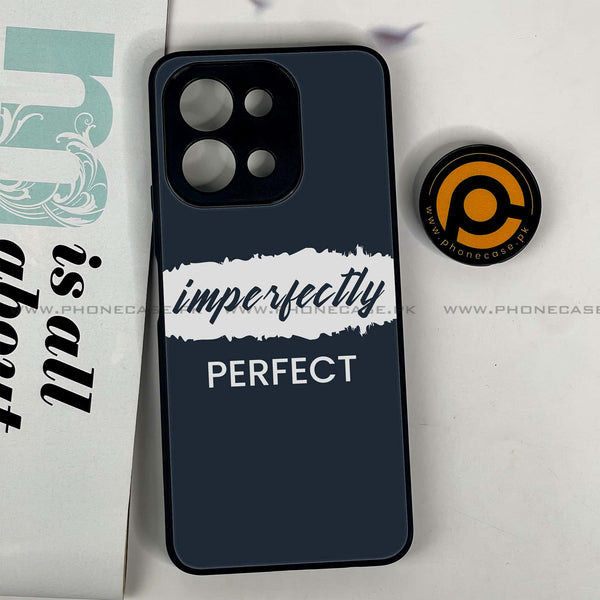 Vivo Y28 - Imperfectly - Premium Printed Glass soft Bumper shock Proof Case