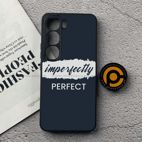 Vivo V40 Lite (IDN) - Imperfectly - Premium Metal Printed soft Bumper Shock Proof Case