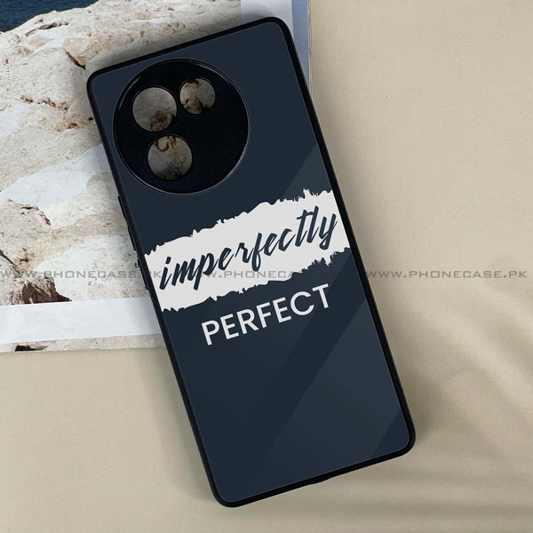 Vivo V30E - Imperfectly -  Premium Printed Metal soft Bumper shock Proof Case