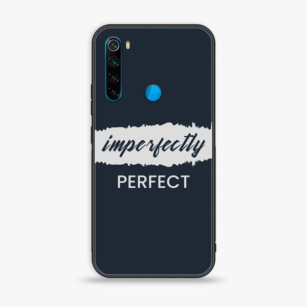 Xiaomi Redmi Note 8 - Imperfectly - Premium Printed Glass soft Bumper Shock Proof Case