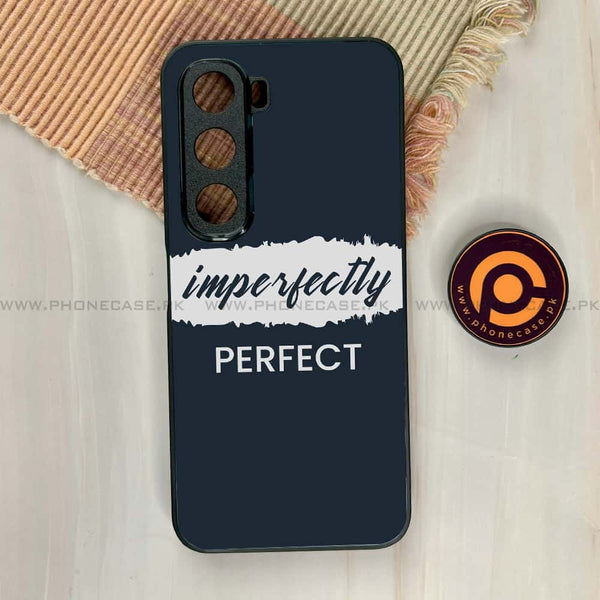 Infinix Hot 60i - Imperfectly - Premium Metal Printed soft Bumper shock Proof Case