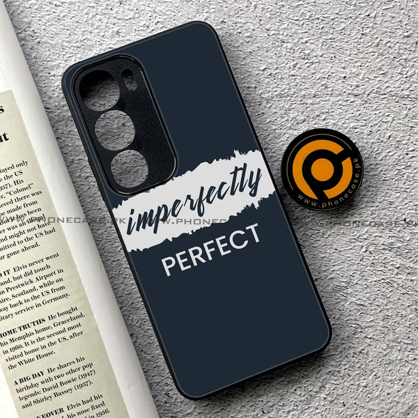 Vivo Y19s - Imperfectly  Premium Printed Glass soft Bumper shock Proof Case CS-37090