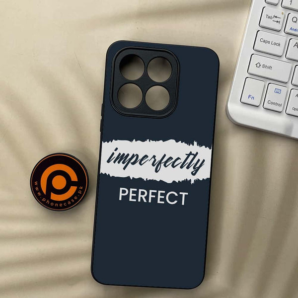 Honor X5b Plus - Imperfectly - Premium Metal Printed soft Bumper shock Proof Case