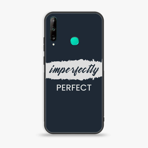 Huawei Y7p - Imperfectly - Premium Printed Glass soft Bumper Shock Proof Case