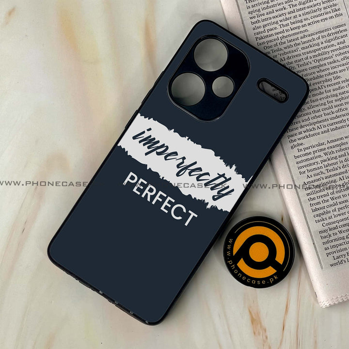 Redmi Note 13 Pro Plus 5G - Imperfectly - Premium Metal Printed soft Bumper shock Proof Case