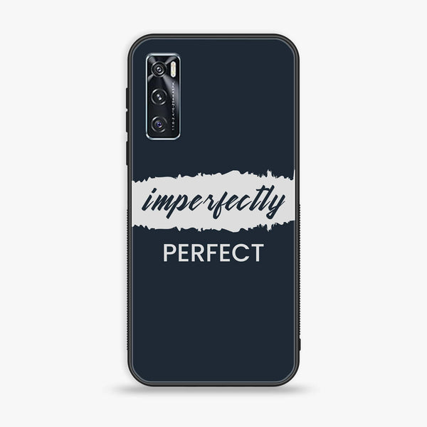 Vivo V20 SE - Imperfectly - Premium Printed Glass soft Bumper Shock Proof Case