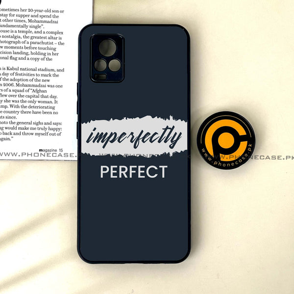 Vivo V20 - Imperfectly - Premium Printed Glass soft Bumper Shock Proof Case CS-24033