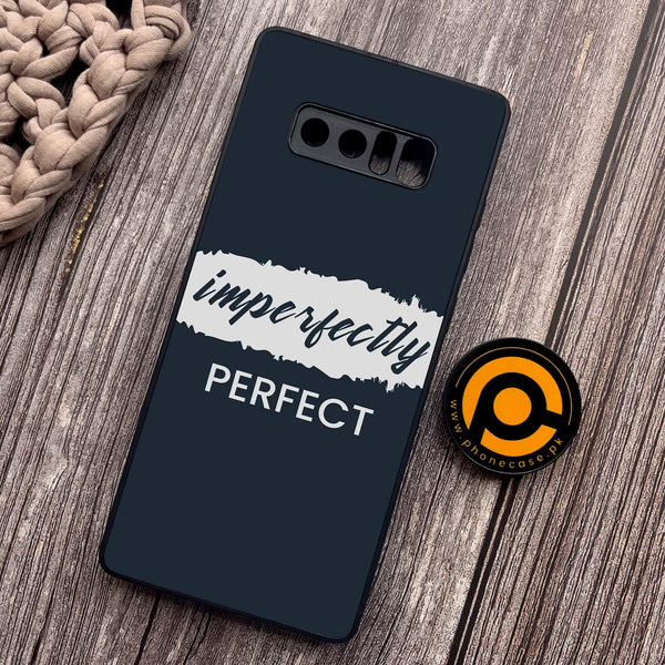 Samsung Galaxy Note 8 - Imperfectly - Premium Metal Printed soft Bumper shock Proof Case