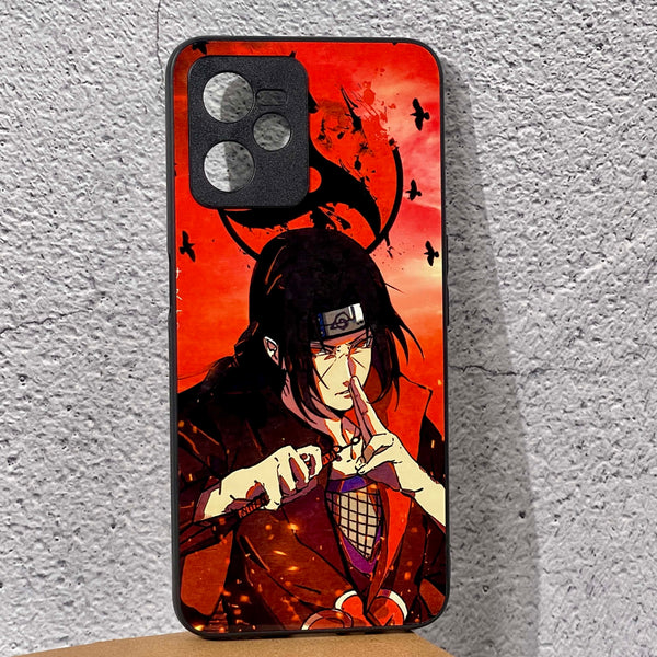 Realme C35/ Narzo 50A Prime - Uchiha Itachi Case - Premium Printed Glass soft Bumper shock Proof Case CS-13743