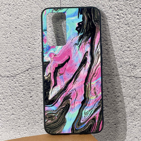 Realme GT Master Edition - Cosmic Inferno - Premium Printed Metal soft Bumper shock Proof Case CS-14308