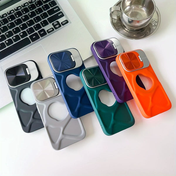 iPhone 14 - Advanced Protective 3D MagSafe Supported Multifunctional Lens Stand Case