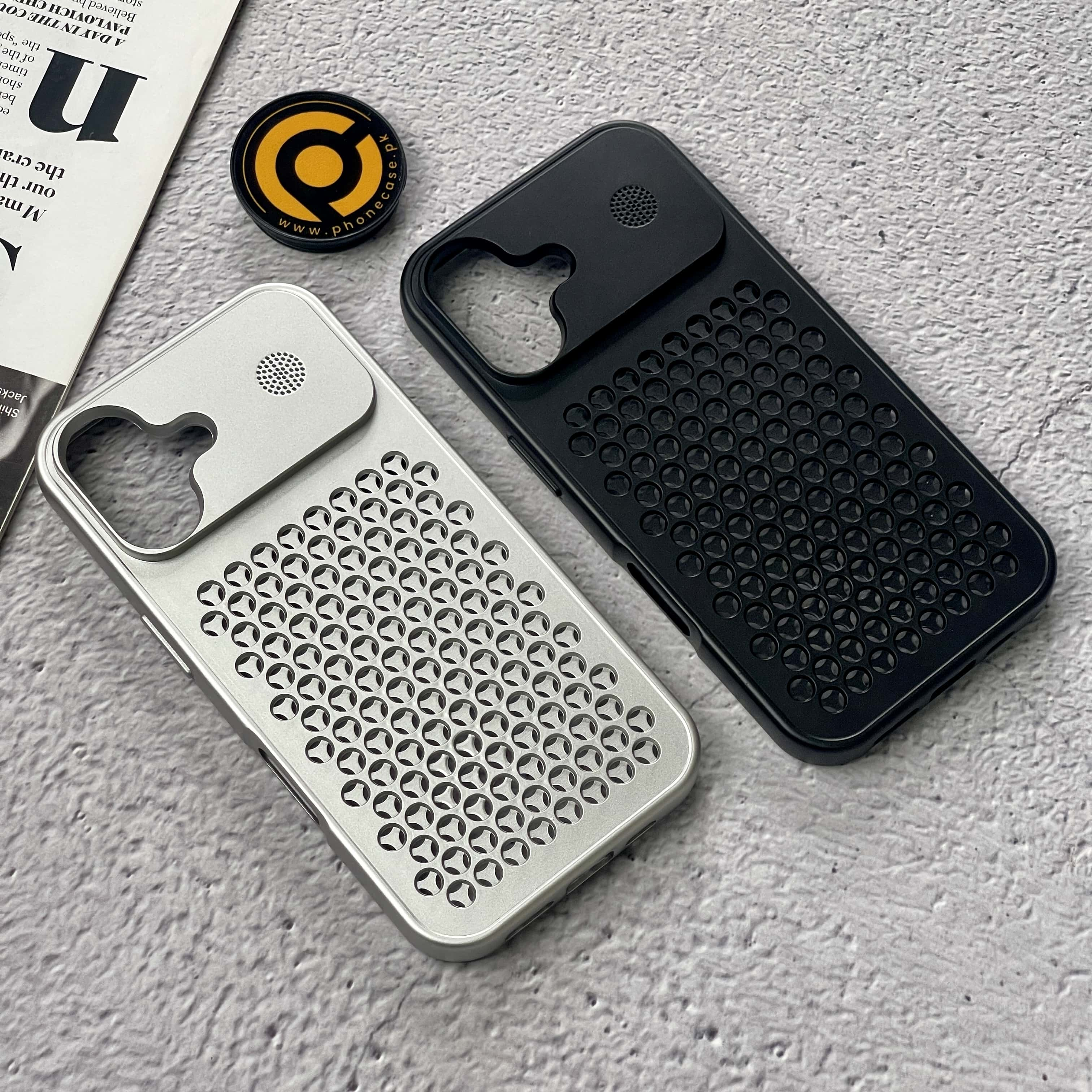 iPhone 16 Airflow Mesh Pattern Case