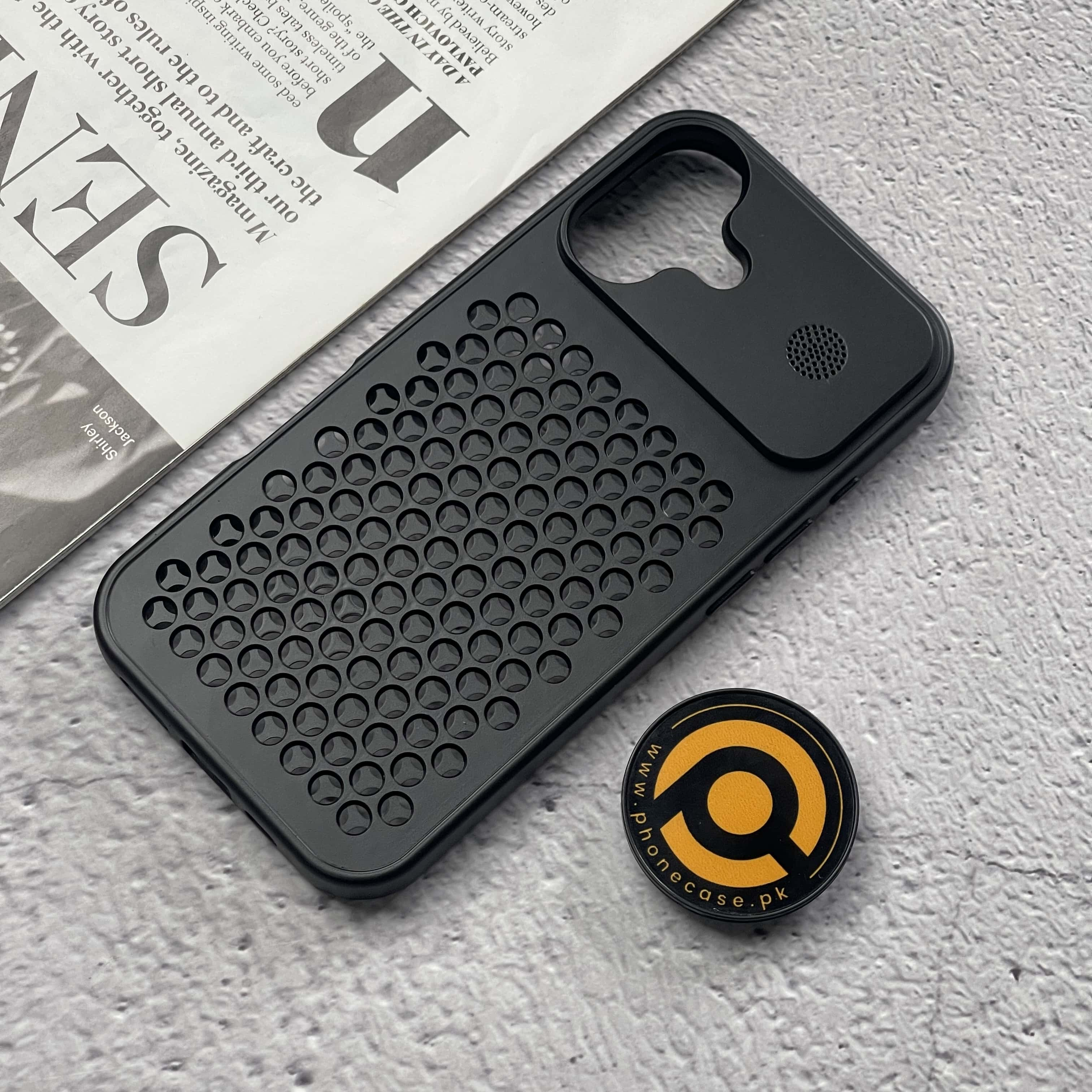 iPhone 16 Airflow Mesh Pattern Case