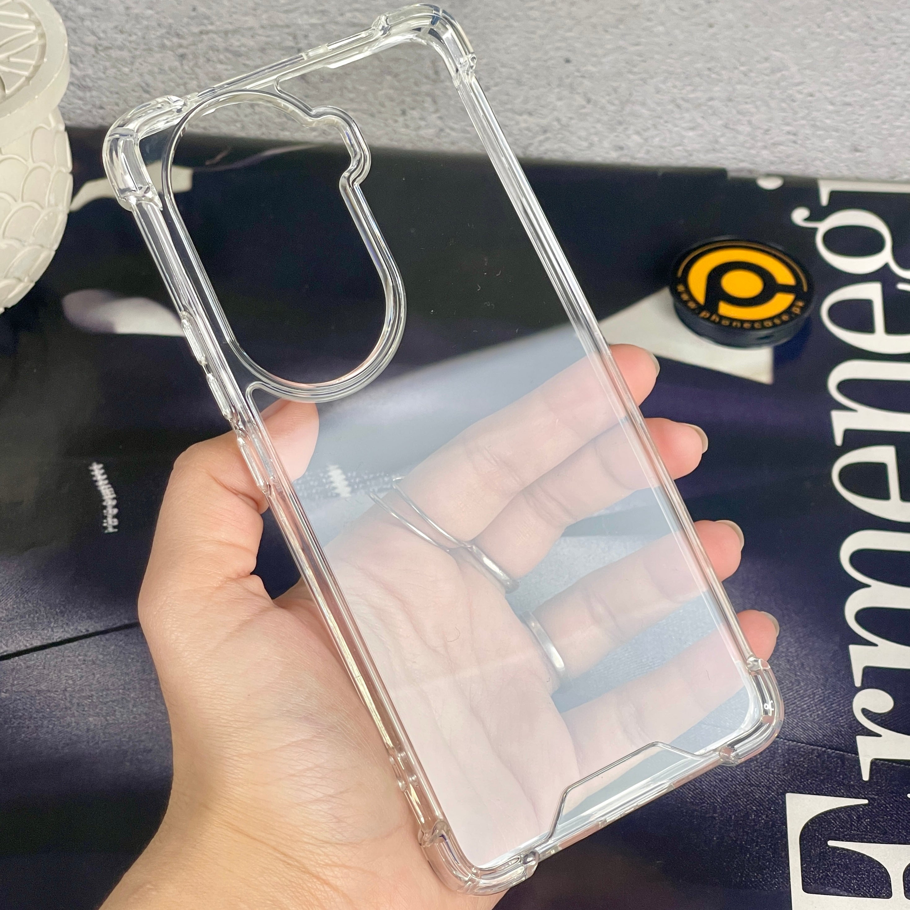 Oppo Reno 11 Anti Crash Shock Proof Transparent Case