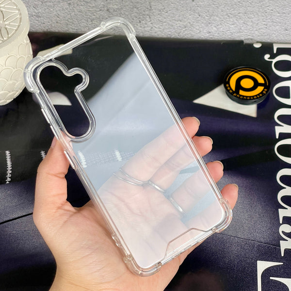 Galaxy S24 Plus Anti Crash Shock Proof Transparent Case