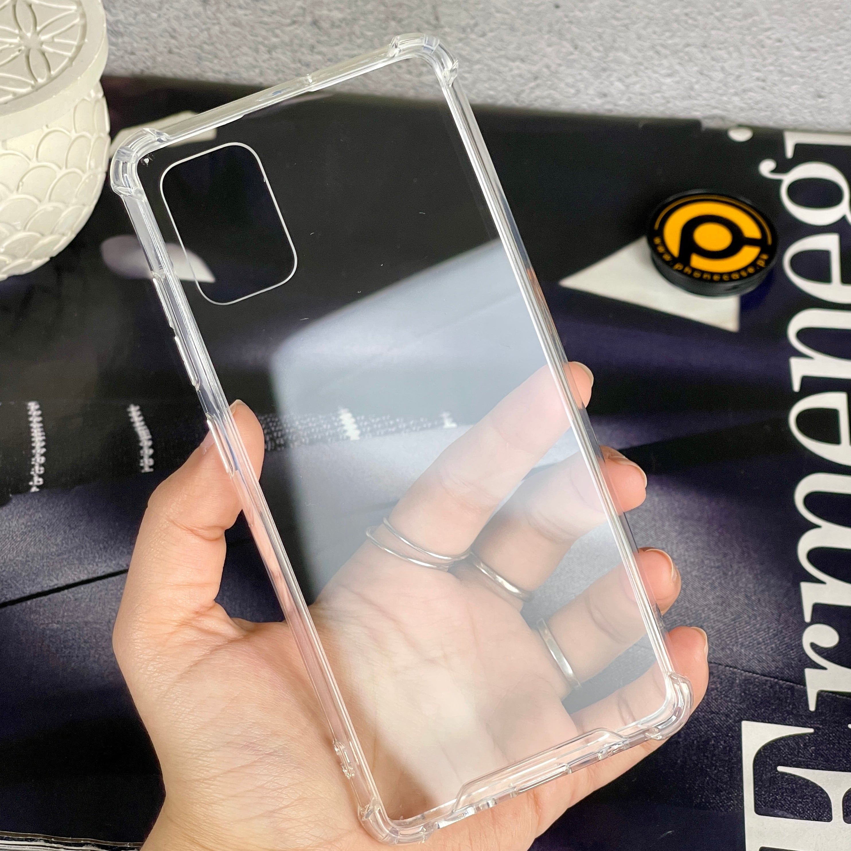 Galaxy A51 Anti Crash Shock Proof Transparent Case
