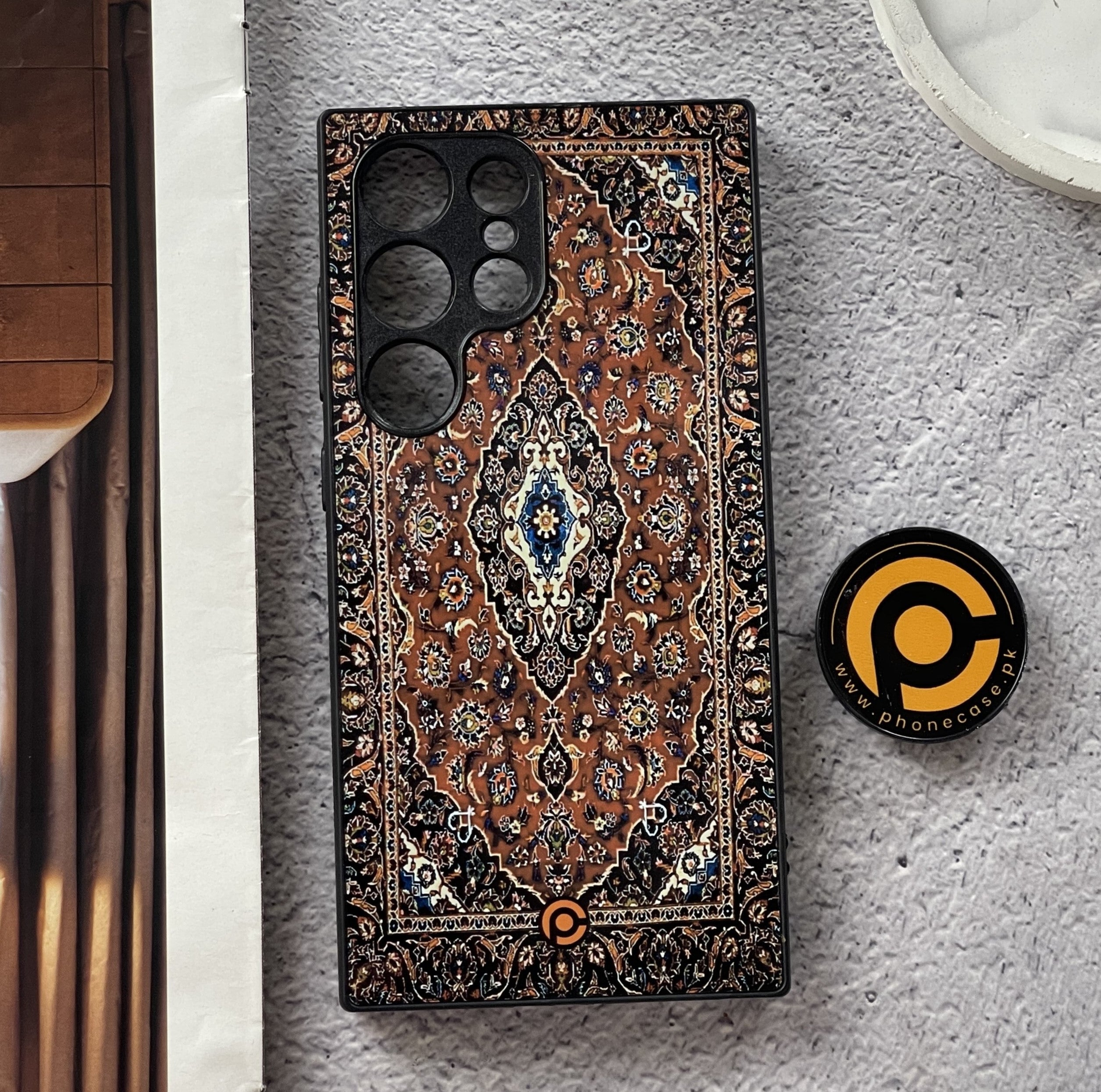 Persian Rugs Design Premium Metal Phone Case All Models