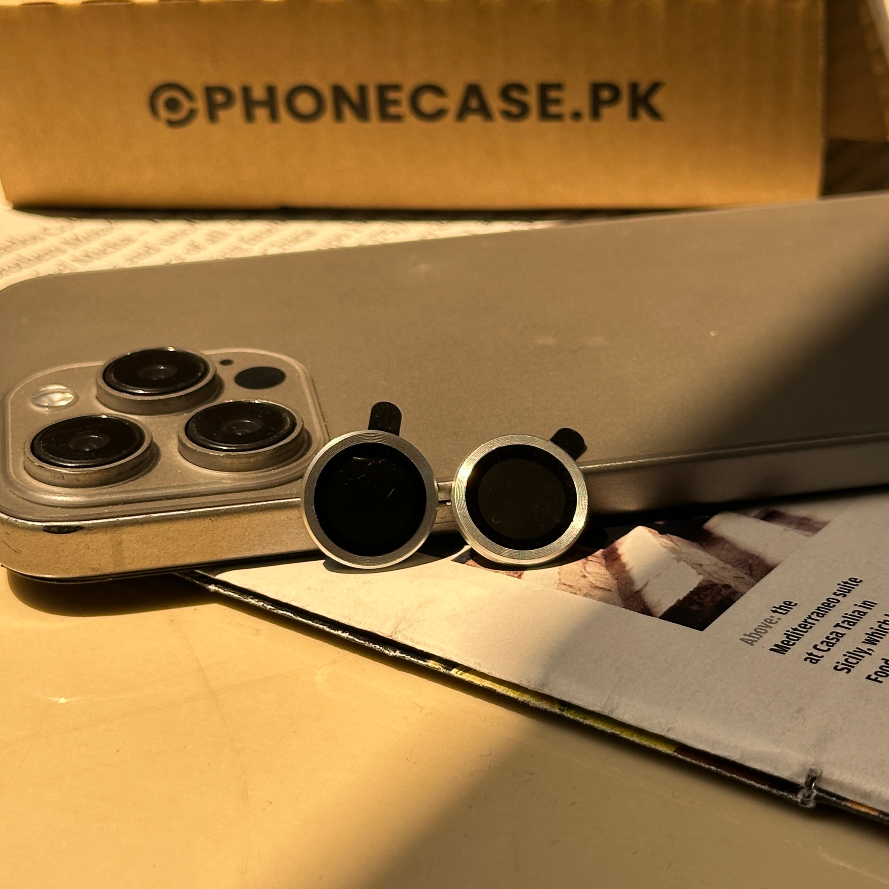 iPhone 16 / 16 Plus Metal Camera Lens Protector Glass