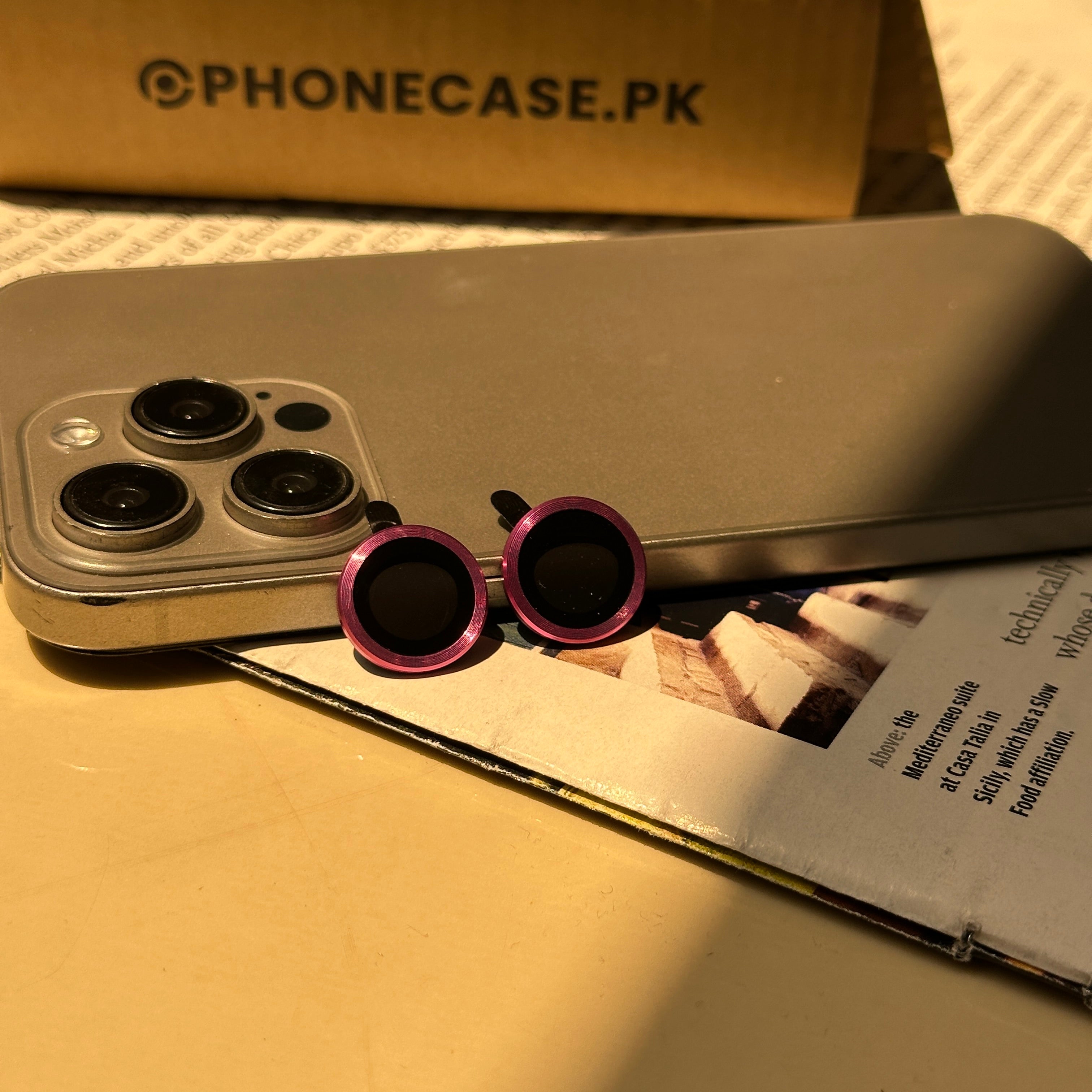 iPhone 16 / 16 Plus Metal Camera Lens Protector Glass