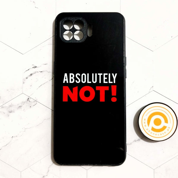 Oppo F17 Pro /A93 4G/ RENO 4 LITE - PTI Design 14 - Premium Printed Glass soft Bumper Shock Proof Case CS-21859